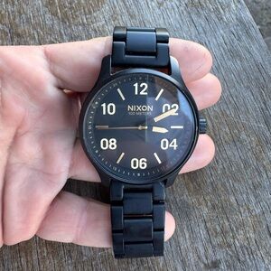 Nixon Patrol Men’s Analog Classic Watch - 100m Water Resistant NWOT